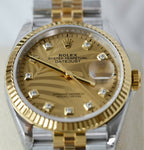 Rolex Watch DateJust 126233 Palm Dial 36mm