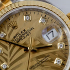 Rolex Watch DateJust 126233 Palm Dial 36mm
