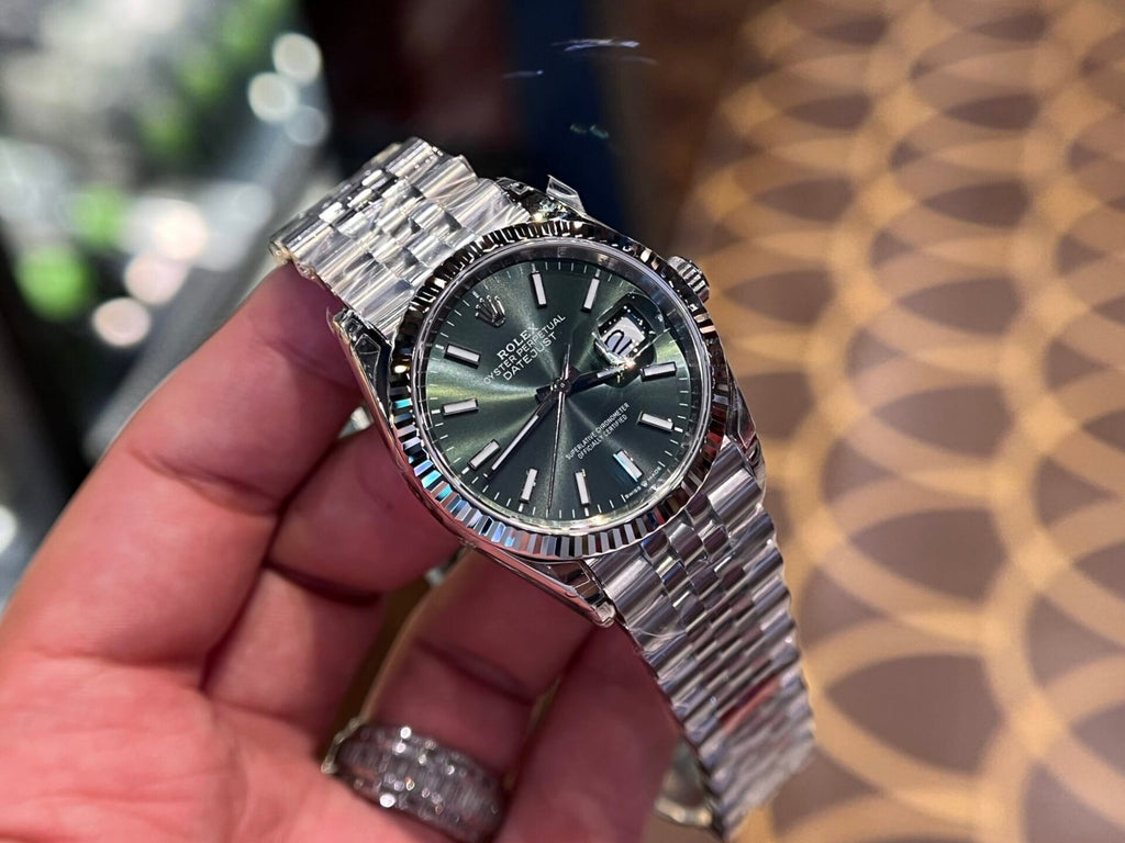 Rolex Watch Date Just 126234 Green Dial 36mm