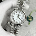 Rolex Date Just 126234 Watch White Dial 36mm