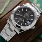 Rolex DateJust 126300 Watch Men Dial Gray 41mm