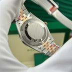 Rolex DateJust 126331 Gold Wrapped Gray Fluted Dial Watch 41mm