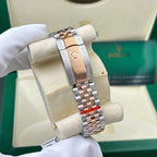 Rolex DateJust 126331 Gold Wrapped Gray Fluted Dial Watch 41mm