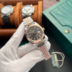 Rolex DateJust 126331 Watch Demi Grey Dial 41mm