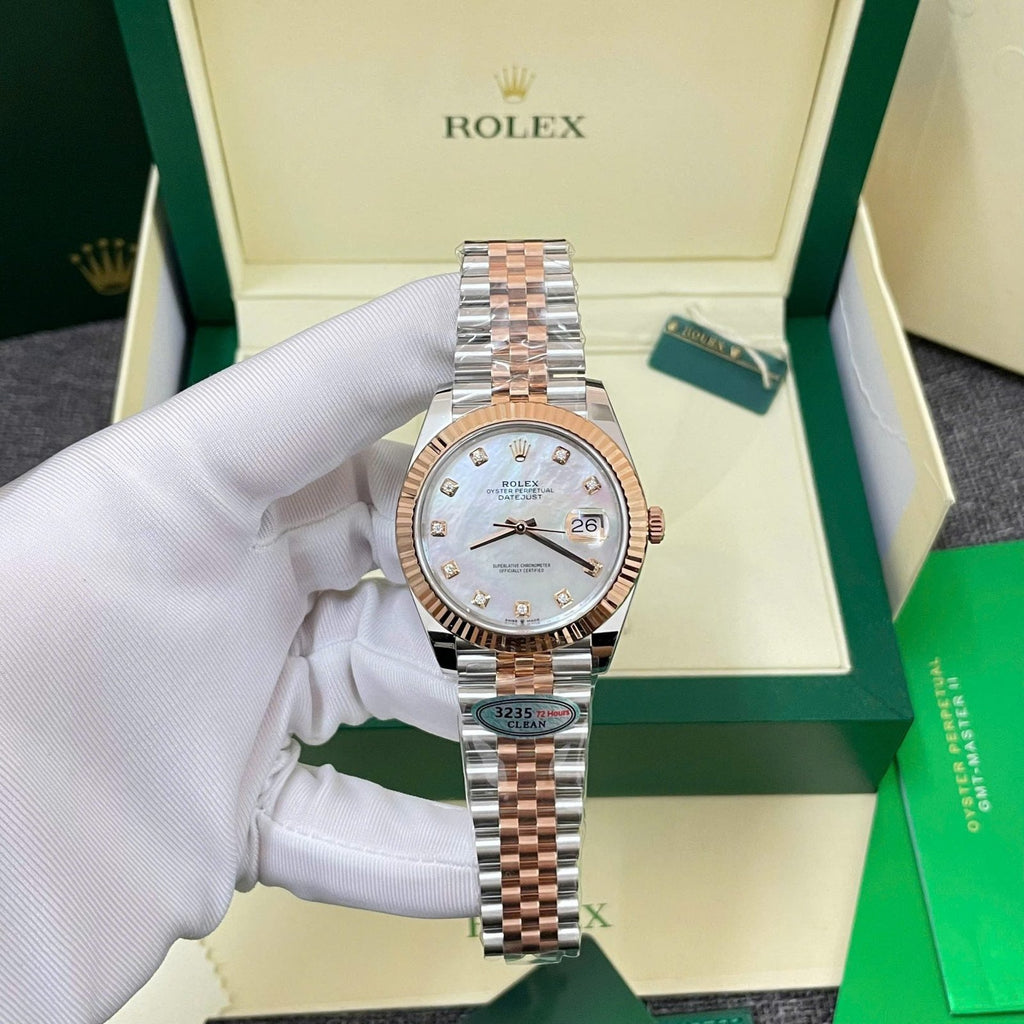 Rolex DateJust 126331 Mother Of Pearl Dial Watch 41mm
