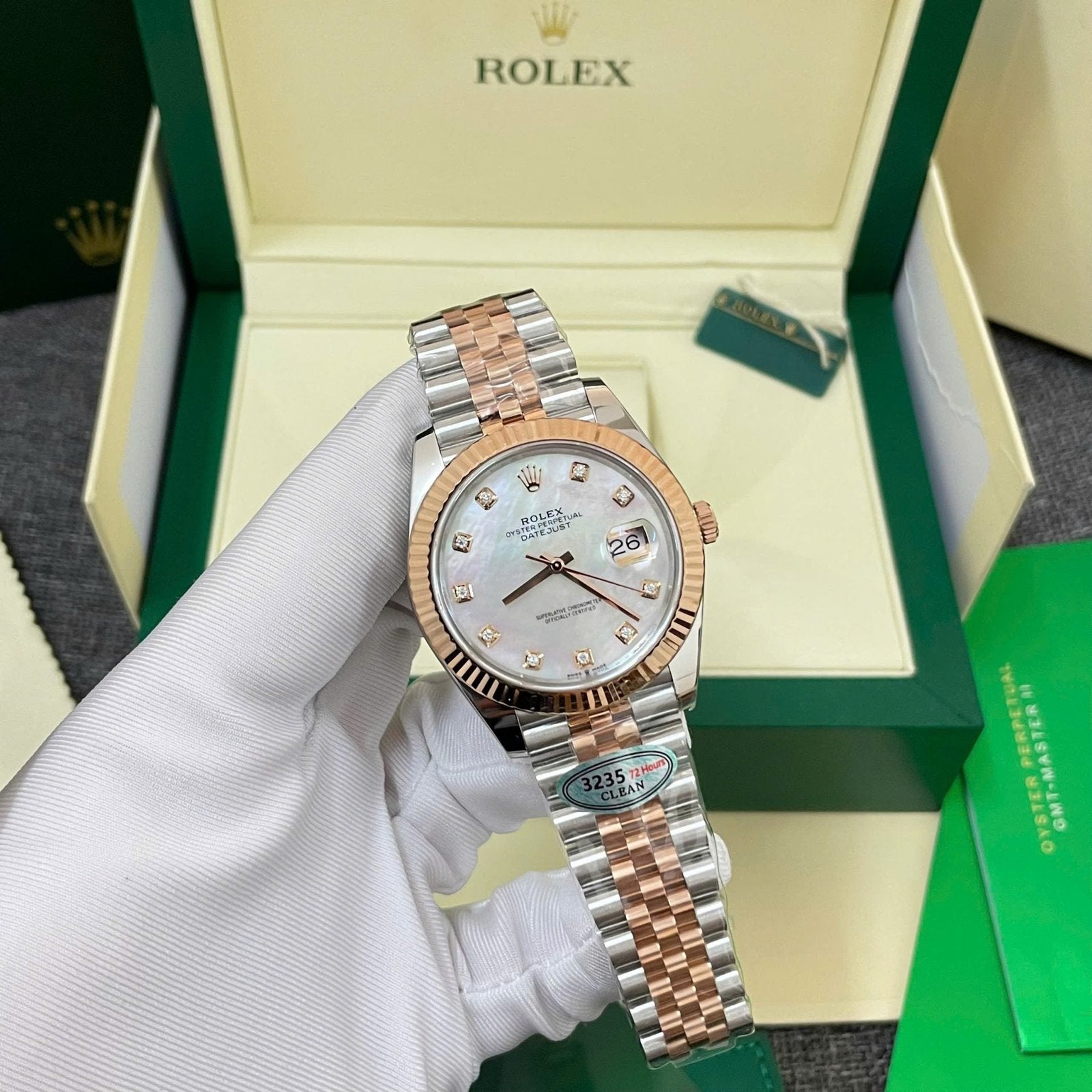Rolex DateJust 126331 Mother Of Pearl Dial Watch 41mm
