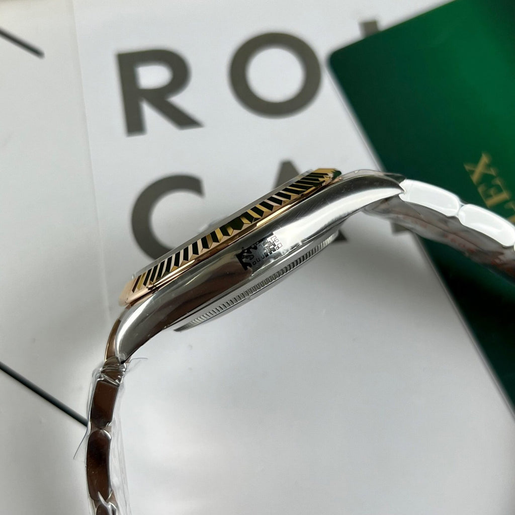 Rolex Watch Date Just 126331 Chocolate Dial Oyster Strap 41mm