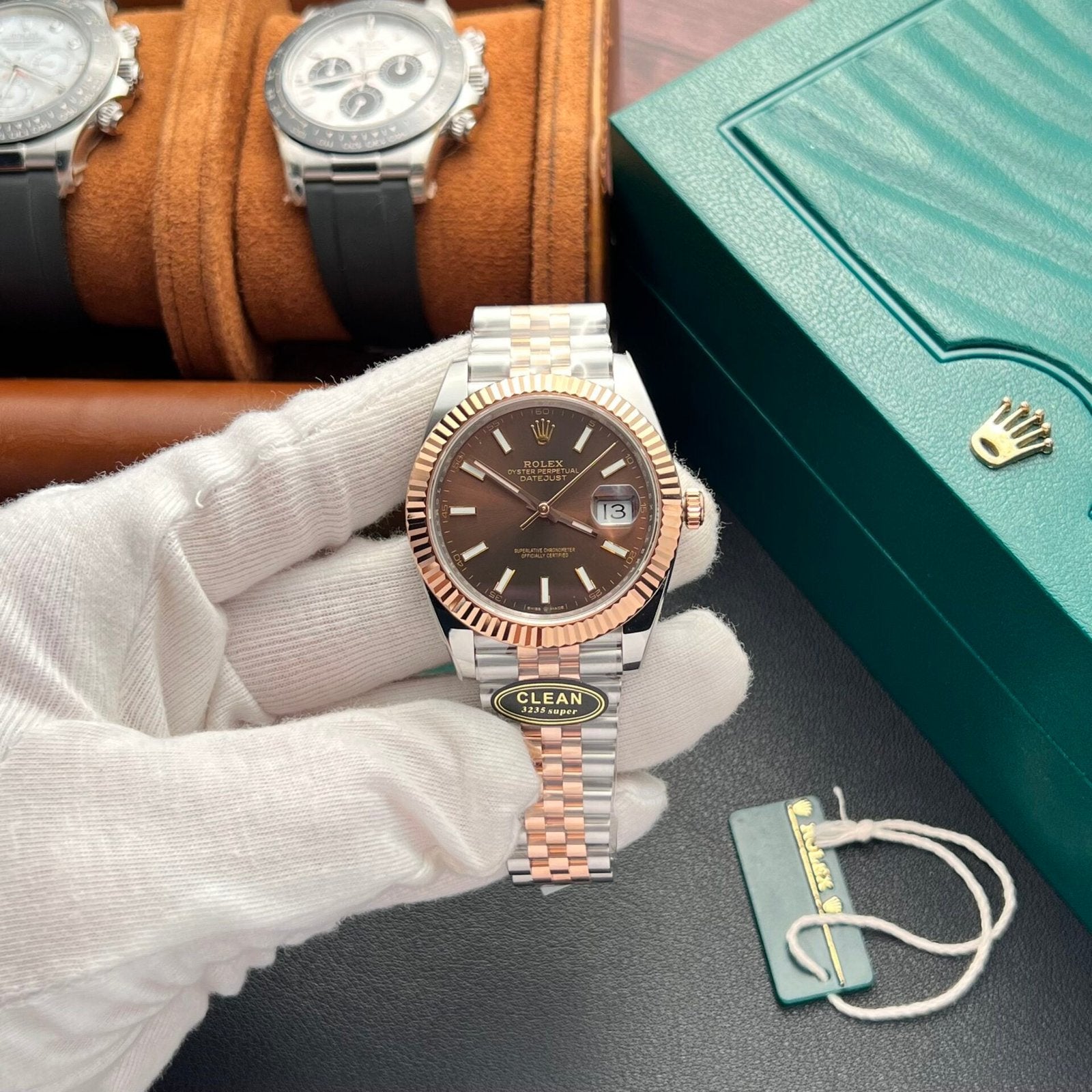 Rolex Watch Date Just 126331 Dial Chocolate 41mm
