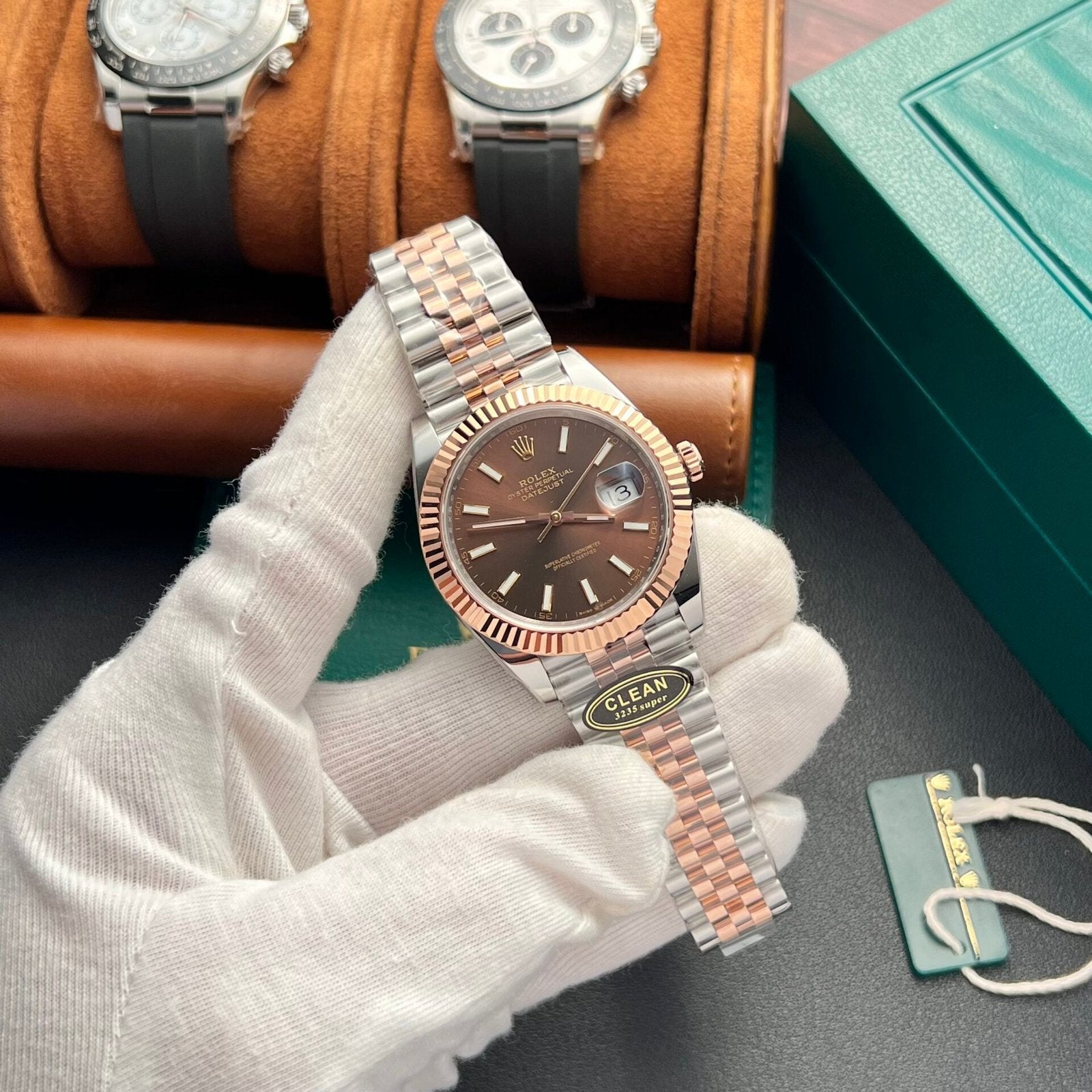Rolex Watch Date Just 126331 Dial Chocolate 41mm
