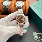 Rolex Watch Date Just 126331 Dial Chocolate 41mm