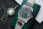Rolex DateJust 126334 Watch Green Dial Jubilee Strap 41mm