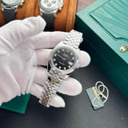Rolex DateJust 126334 Watch Black Dial With Diamond 41mm