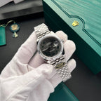 Rolex Date Just 126334 Watch Dial Wimbledon 41mm