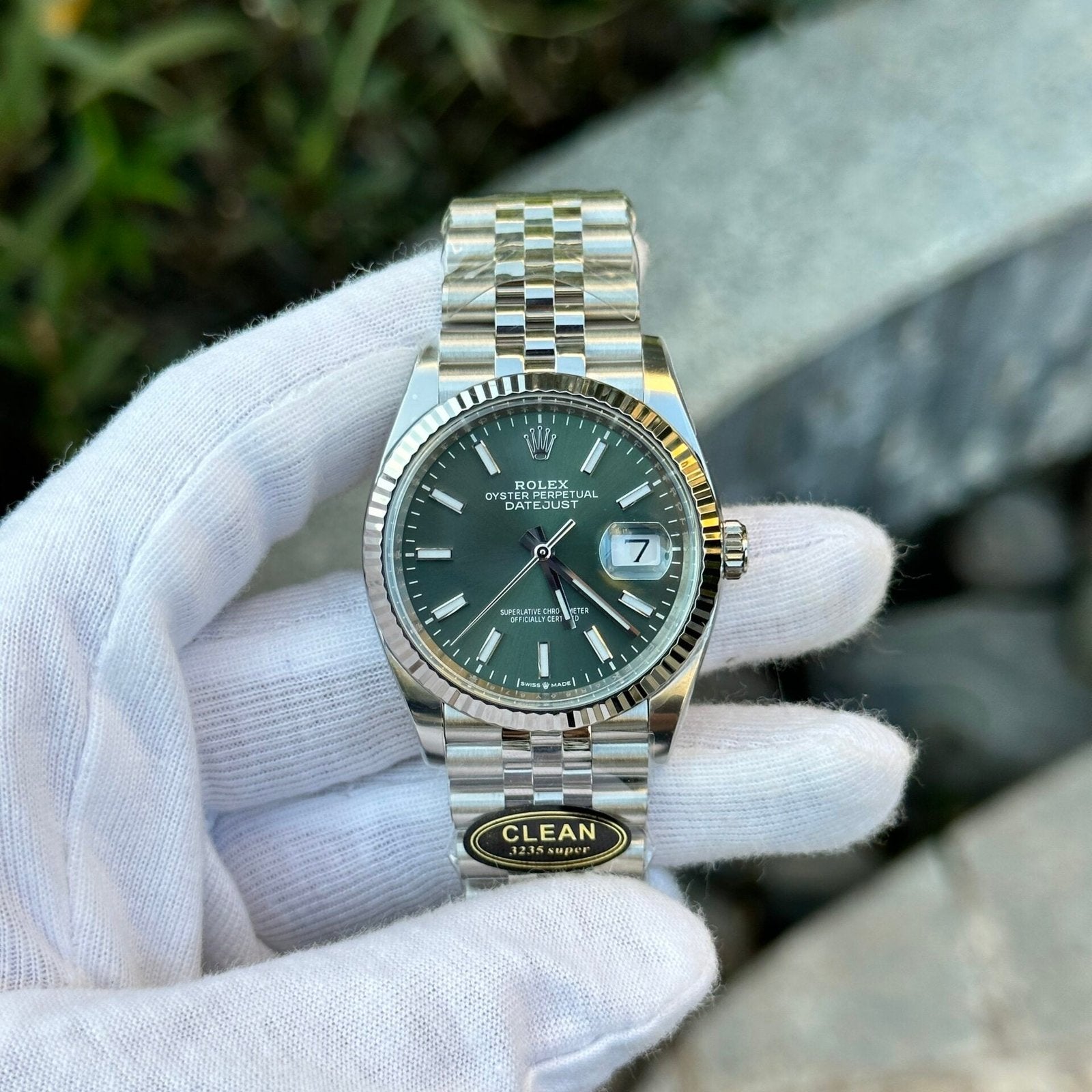 Rolex DateJust 126334 Green Dial Jubilee Strap 36mm