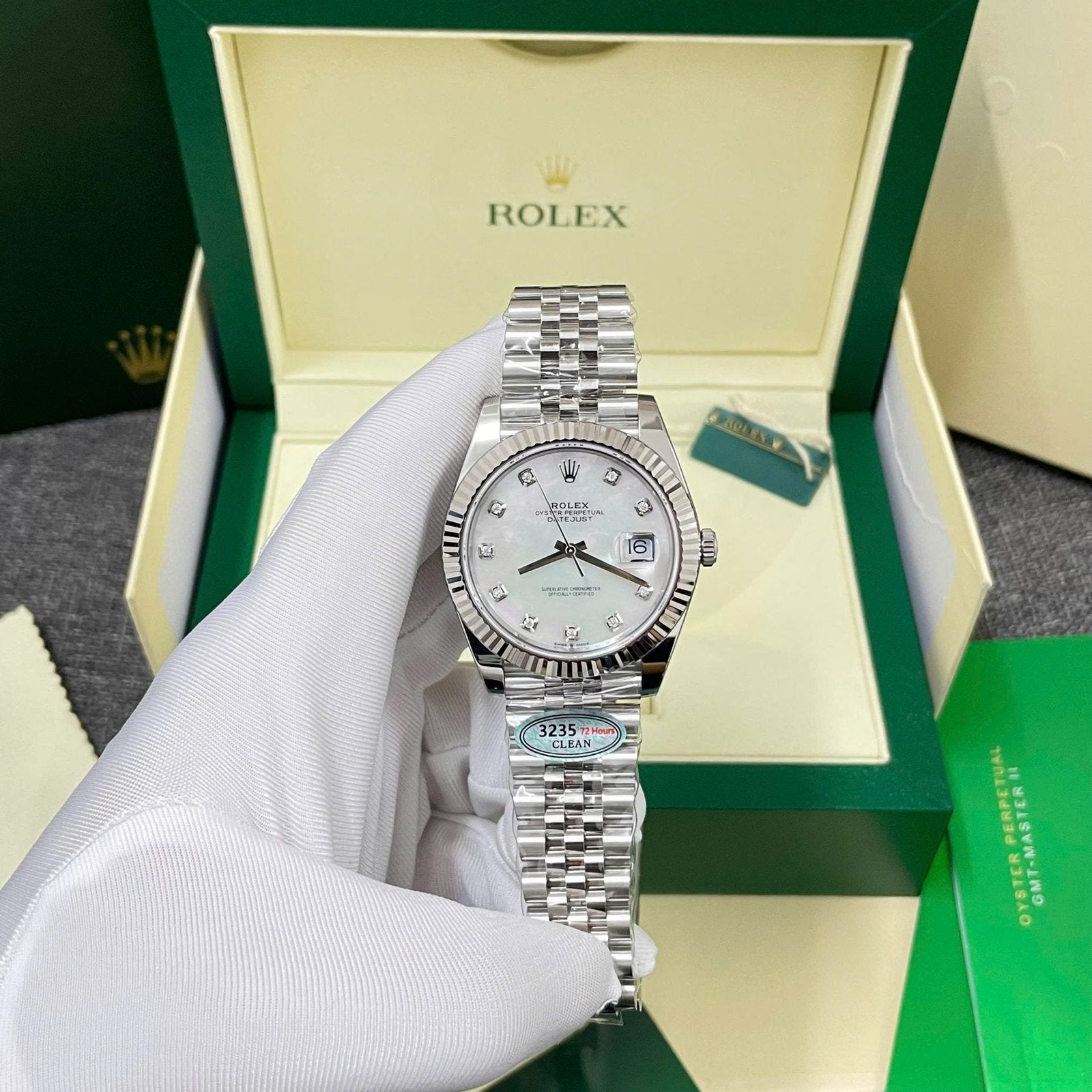 Rolex DateJust 126334 Mother Of Pearl Dial Watch 41mm