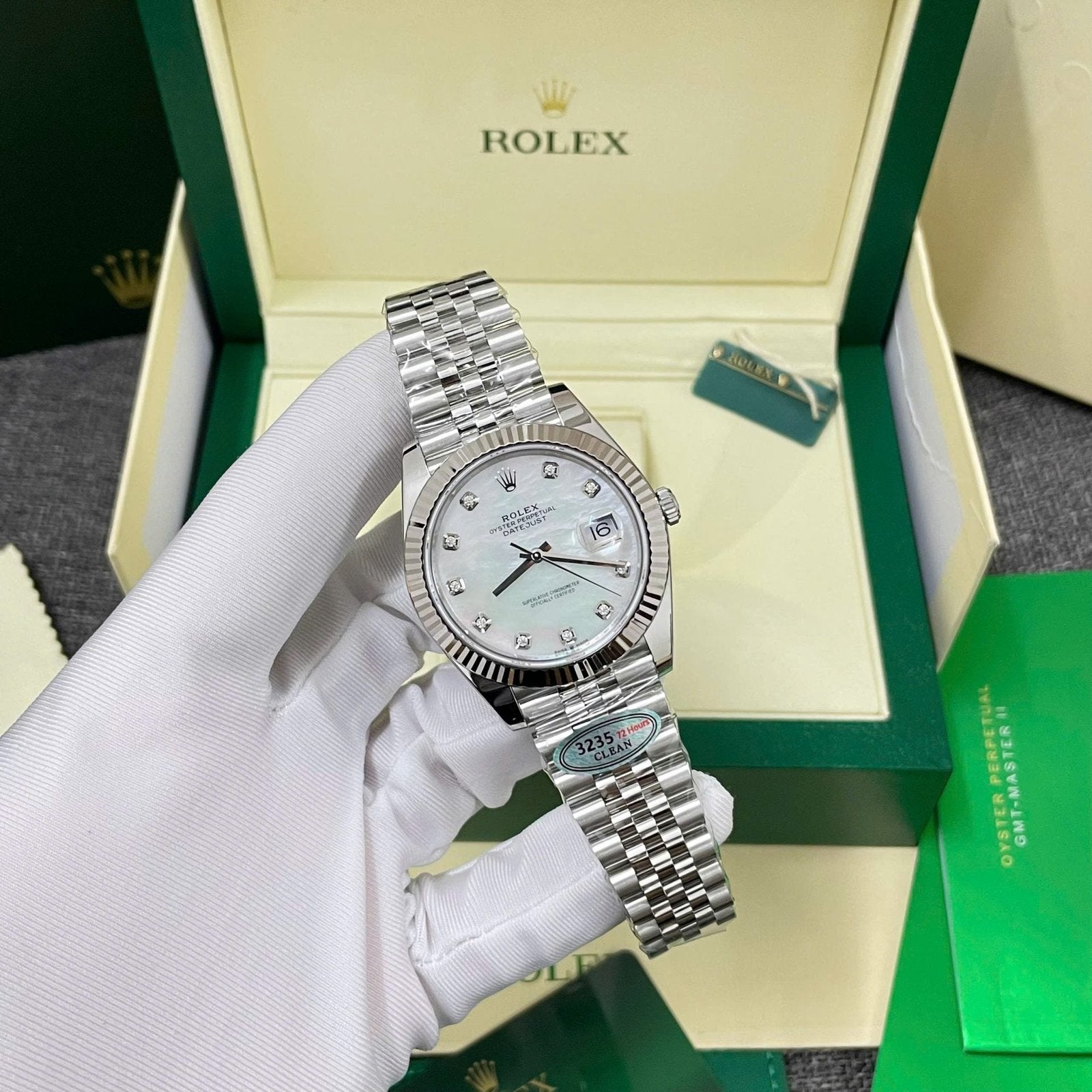 Rolex DateJust 126334 Mother Of Pearl Dial Watch 41mm