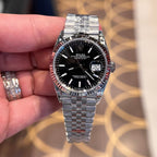 Rolex Date Just 126334 Watch Black Dial  36mm