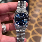 Rolex Date Just 126334 Watch Blue Dial 36mm