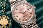 Rolex Watch Date Just 278273 Pink Dial Jubilee Strap 31mm