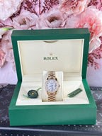 Rolex Date Just 278285 Watch Mother Of Pearl Dial 31mm