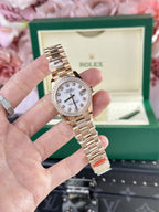 Rolex Date Just 278285 Watch Mother Of Pearl Dial 31mm