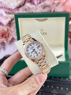 Rolex Date Just 278285 Watch Mother Of Pearl Dial 31mm