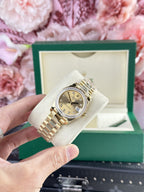 Rolex Date Just 278288 Watch Yellow President Strap 31mm