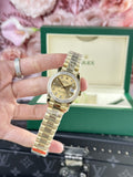 Rolex Date Just 278288 Watch Yellow President Strap 31mm