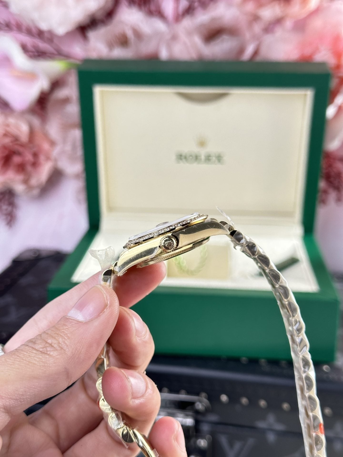 Rolex Date Just 278288 Watch Yellow President Strap 31mm