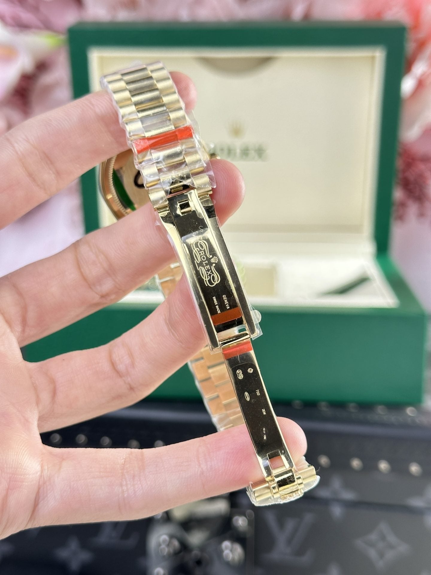 Rolex Date Just 278288 Watch Yellow President Strap 31mm