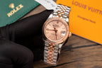 Rolex Date Just Watch Gold Wrapped 31mm