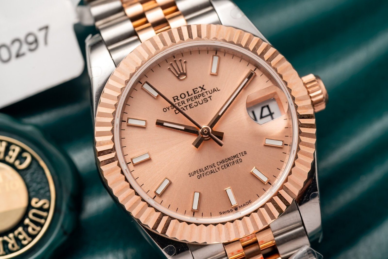 Rolex Date Just Watch Gold Wrapped 31mm