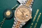 Rolex Date Just Watch Jubilee Strap Gold Wrapped 41mm