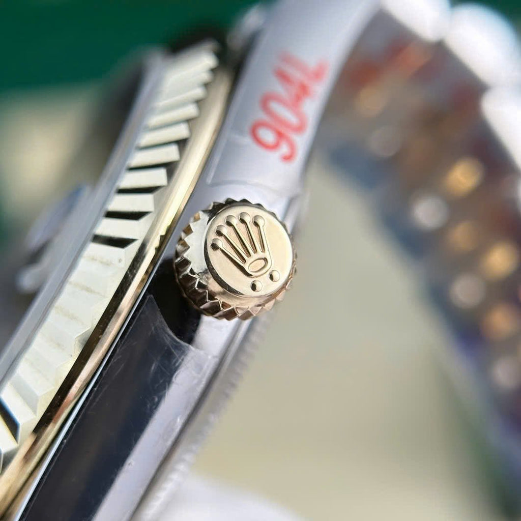 Rolex DateJust Gold Wrapped Watch Champagne Dial 41mm