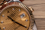 Rolex Watch Date Just Gold Wrapped Jubilee Strap 36mm