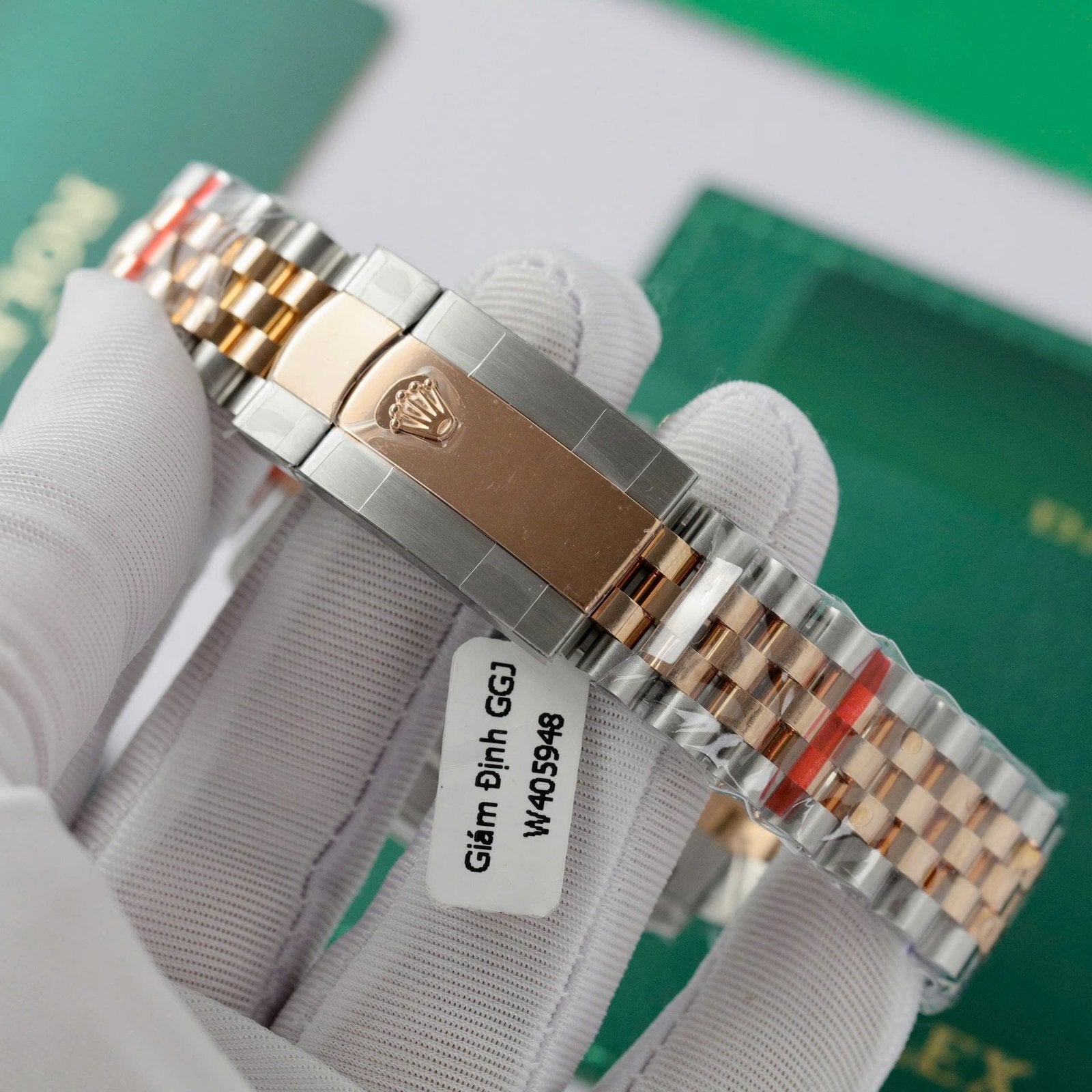 Rolex Date Just Watch Gold Wrapped Jubilee Strap 41mm