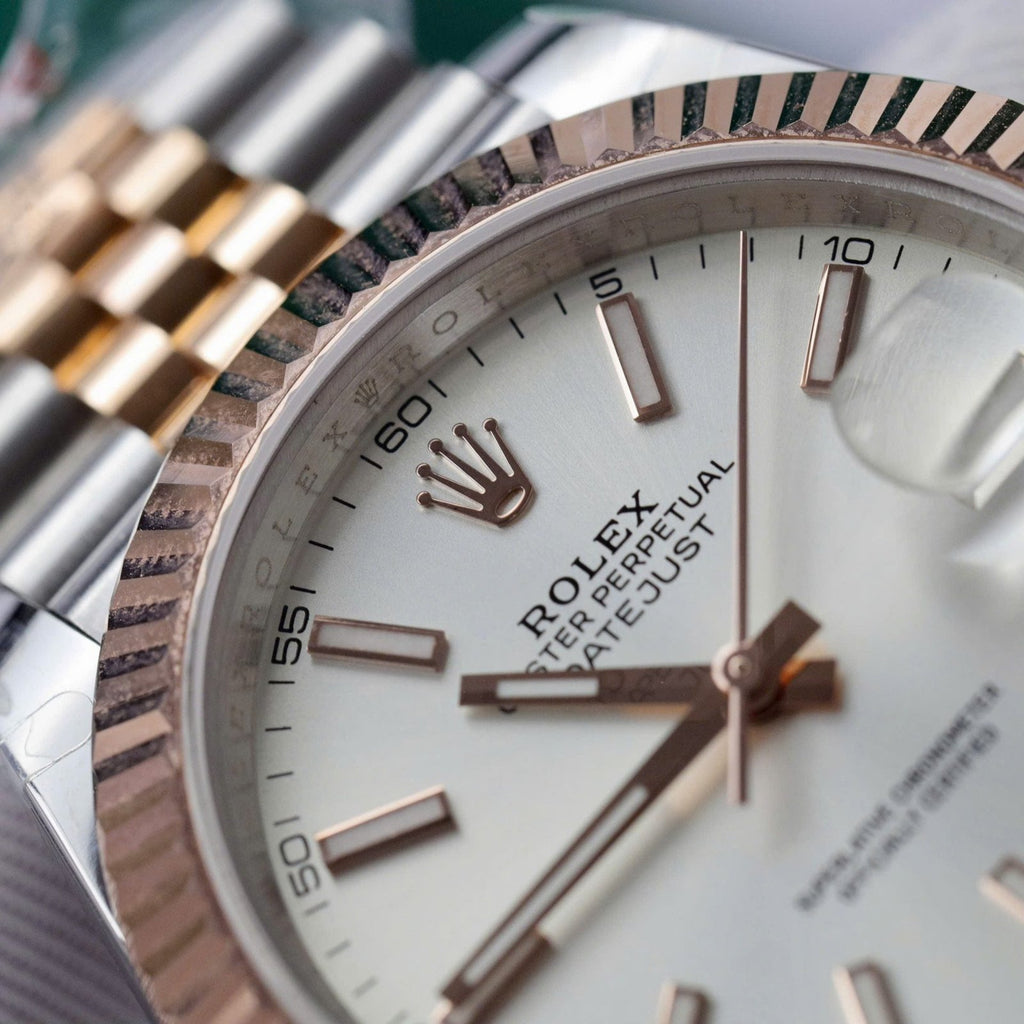 Rolex Date Just Watch Gold Wrapped Jubilee Strap 41mm