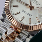 Rolex Date Just Watch Gold Wrapped Jubilee Strap 41mm
