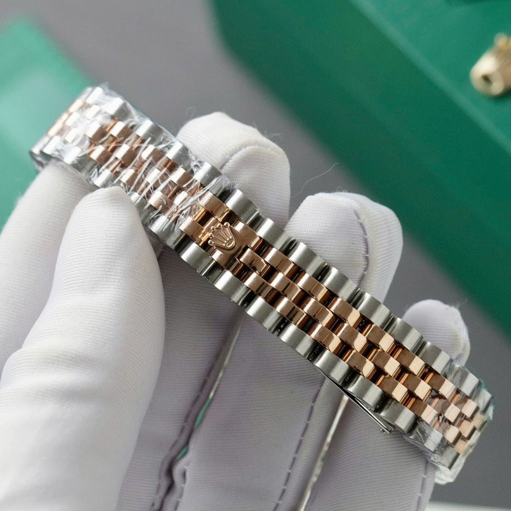 Rolex DateJust Watch Moissanite Diamonds 31mm