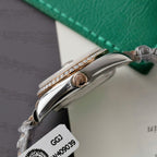 Rolex DateJust Watch Moissanite Diamonds 31mm