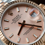 Rolex DateJust Watch Pink Dial Jubilee Strap 31mm