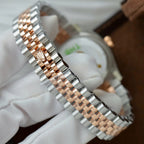 Rolex DateJust Watch Gray Dial Jubilee Strap 31mm