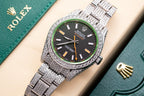 Rolex Watch With Moissanite Diamond Hong Kong 41mm