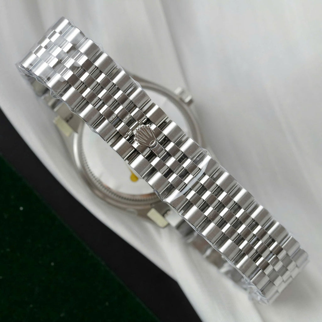 Rolex DateJust Watch Dark Gray Dial Jubilee Strap 31mm