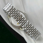 Rolex DateJust Watch Dark Gray Dial Jubilee Strap 31mm