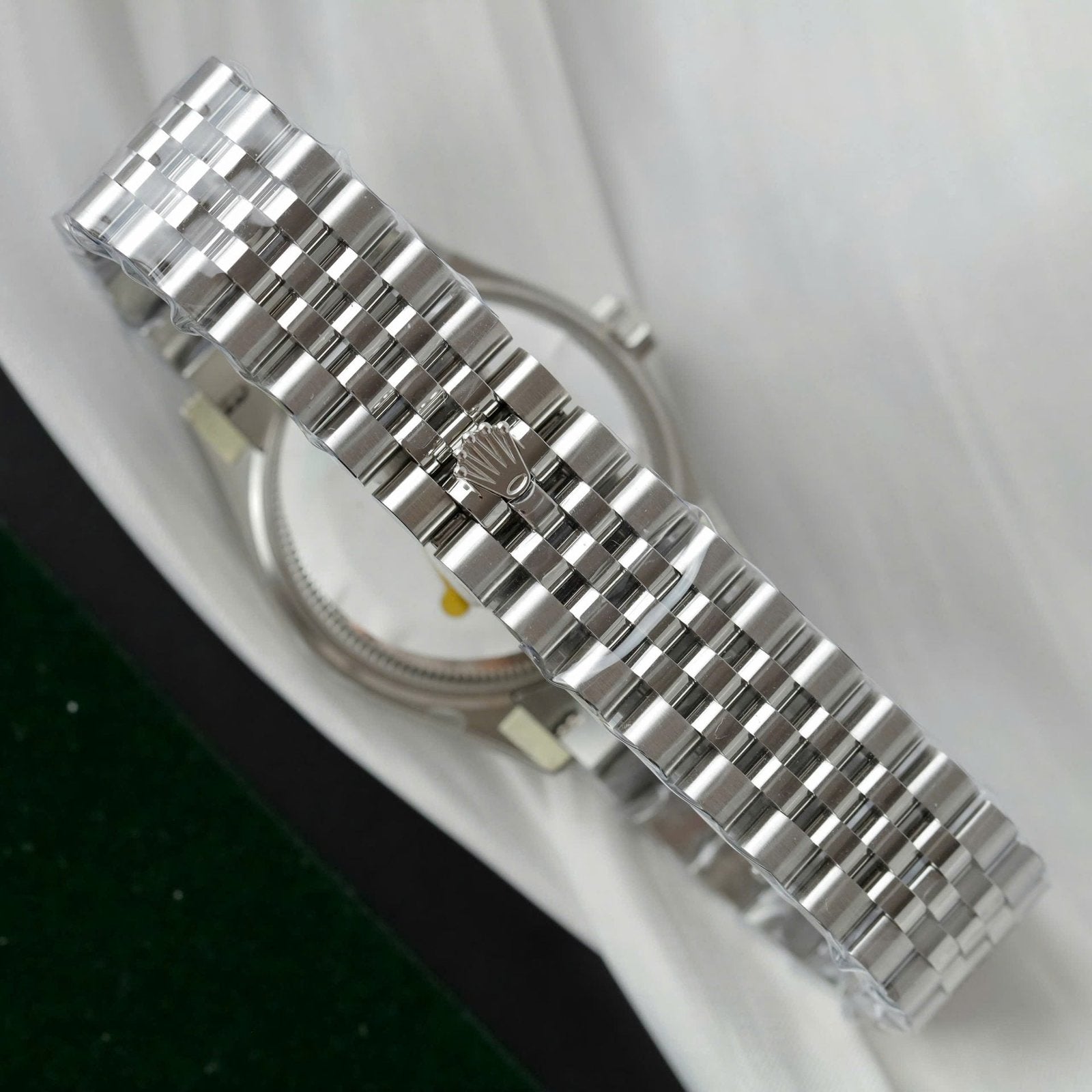 Rolex DateJust Watch Dark Gray Dial Jubilee Strap 31mm