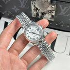 Rolex DateJust Watch Dial White Jubilee Strap 31mm