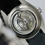 Rolex DateJust Rainbow Watch Rubber Strap 41mm