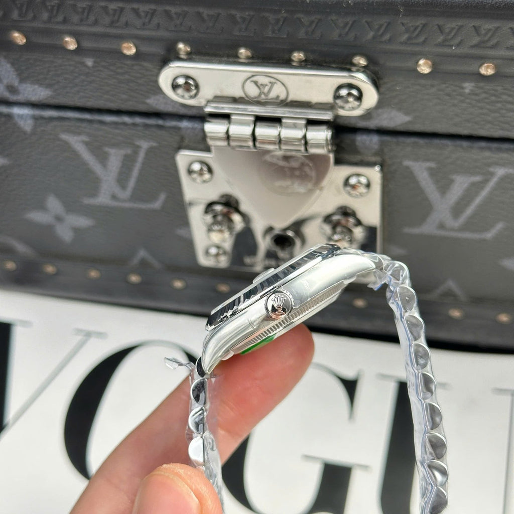 Rolex DateJust Watch Dial White Jubilee Strap 31mm