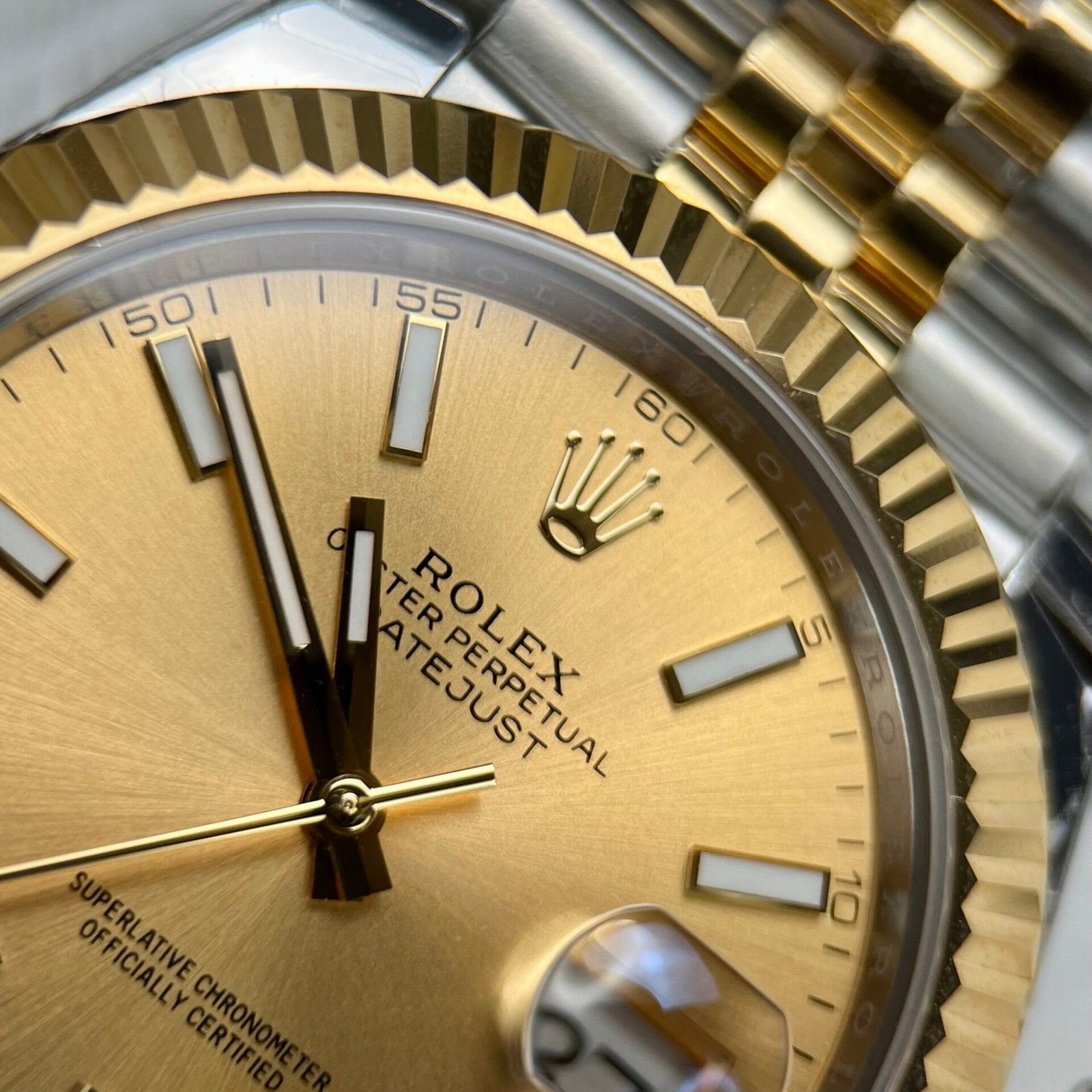 Rolex Date Just Watch Yellow Dial 36/41mm